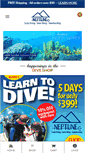 Mobile Screenshot of neptunediving-ski.com